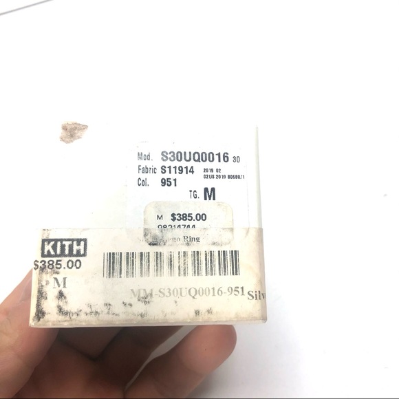 Margiela KITH Cut Out Square Signet Ring NWT - Picture 4 of 5